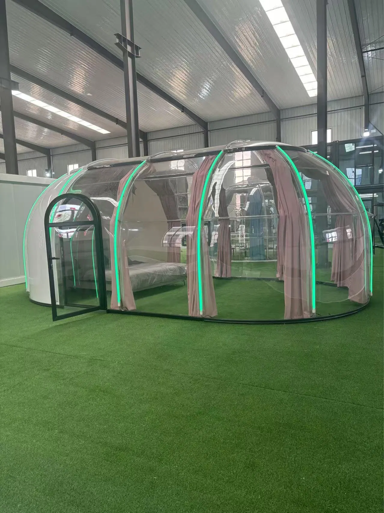 Solar-Powered PC Starry Bubble House Starry Sky Room Bubble Modular House for Forest