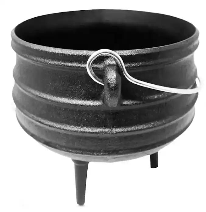 Factory Wholesale Cast Iron Cooking Pot South Africa Potjie Pot 3 Legged Large Cauldron Pot