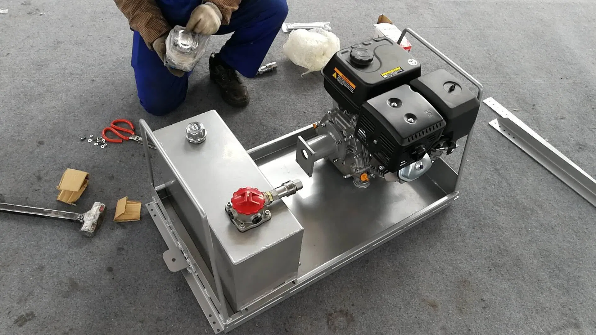 Ep-9 Engine Hydraulic Power Unit / Moveable Power Unit