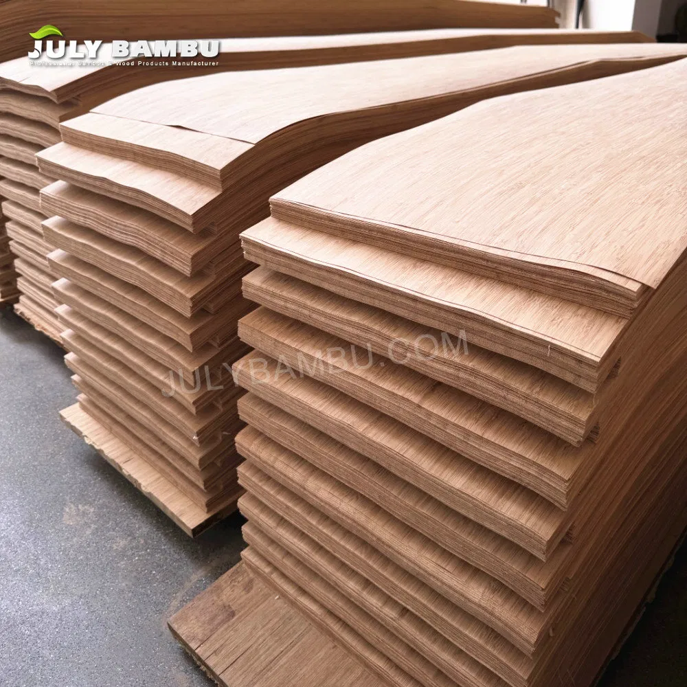 0.6mm Bamboo Decorative Wood Veneer for Bamboo Wall Veneer