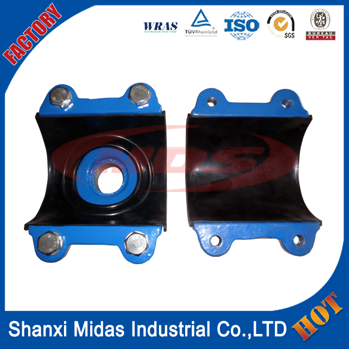 Cast Iron 250mm Pipe Saddle Clamp for PVC Pipe/ PE Pipe