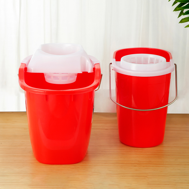 Wholesale Portable High Quality Plastic Household Floor Cleaning Mop Bucket