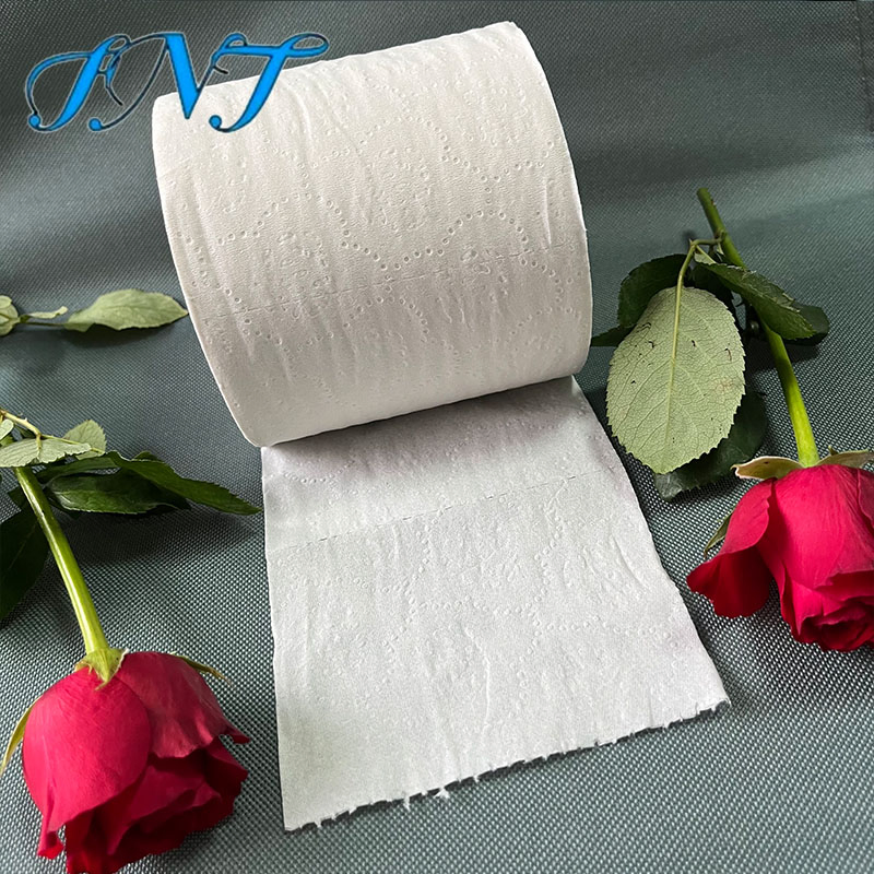 Customized Cheap 3 Ply White Toilet Tissue Paper with Company Logo