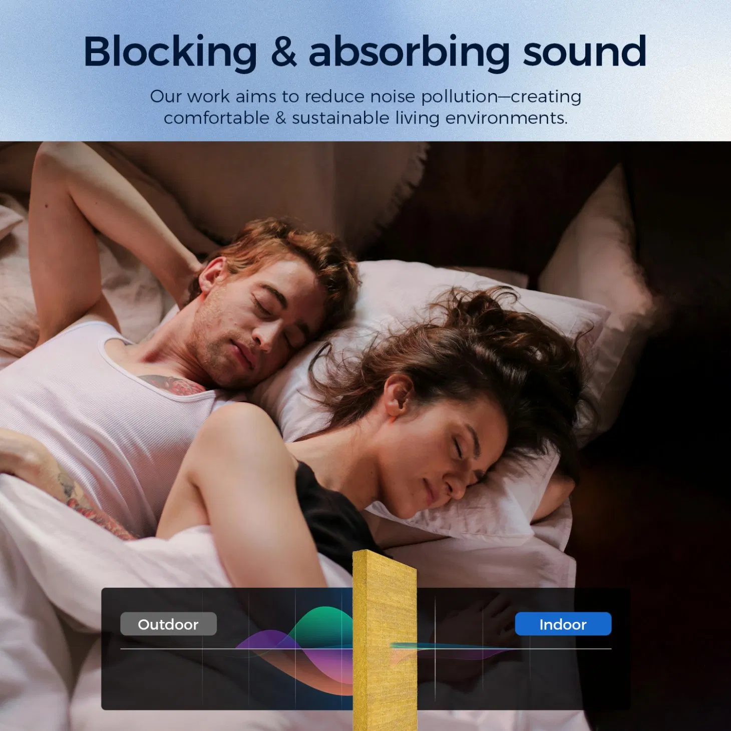 Vapor-Tight High Compression Rockwool Insulation Fireproof for Concrete Roof Insulation