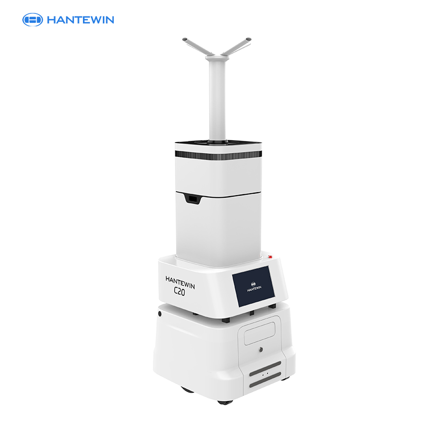 Fully Automatic Sterilizer Equipment Atomizing Disinfection Robot Spray Disinfecting Machine Robot for Hospital Subway