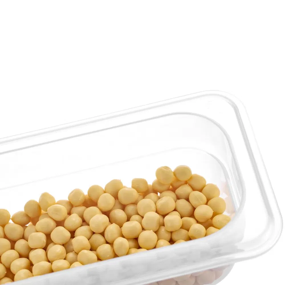 1/9 Translucent PP Plastic Gastronorm Food Pan Polypropylene Gn Container for Hotel & Restaurant Supplies