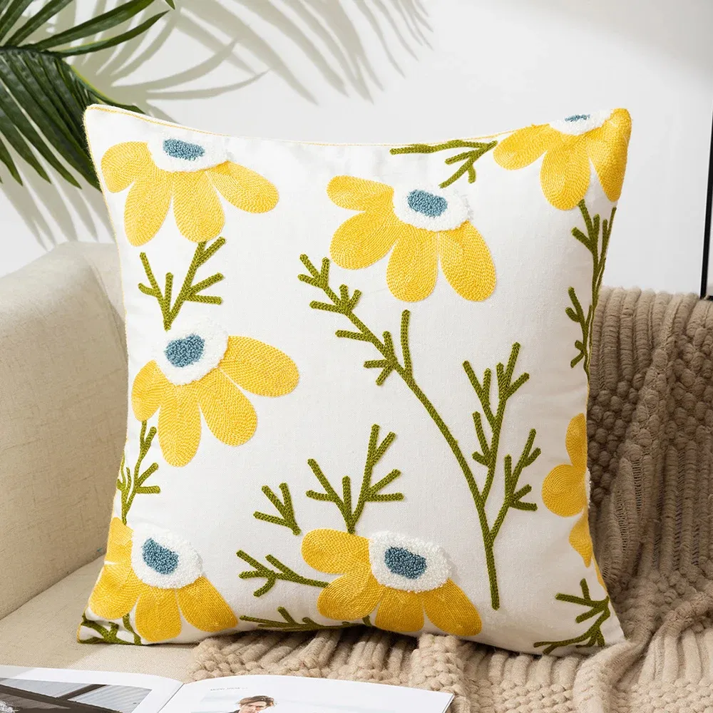 Unique Sofa Cover Design Featuring Personalized Boho Pillow Case
