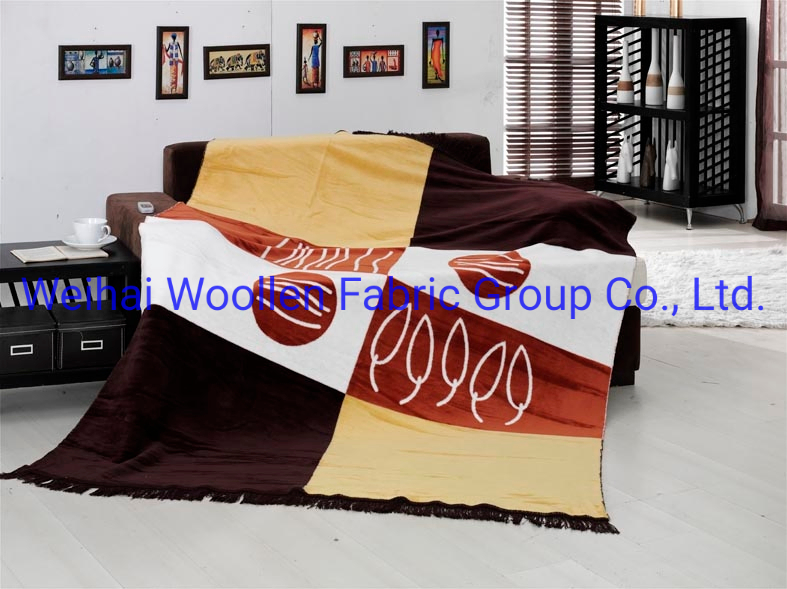 Healthy Super Soft Washable Reversible Jacquard Cellular Cotton Blanket