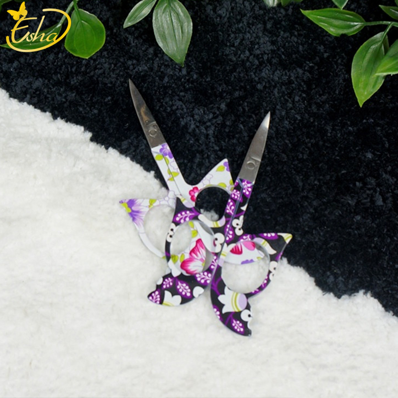 Multi-Function Home Butterfly Exquisite Embroidery Beauty Trim Small Scissors