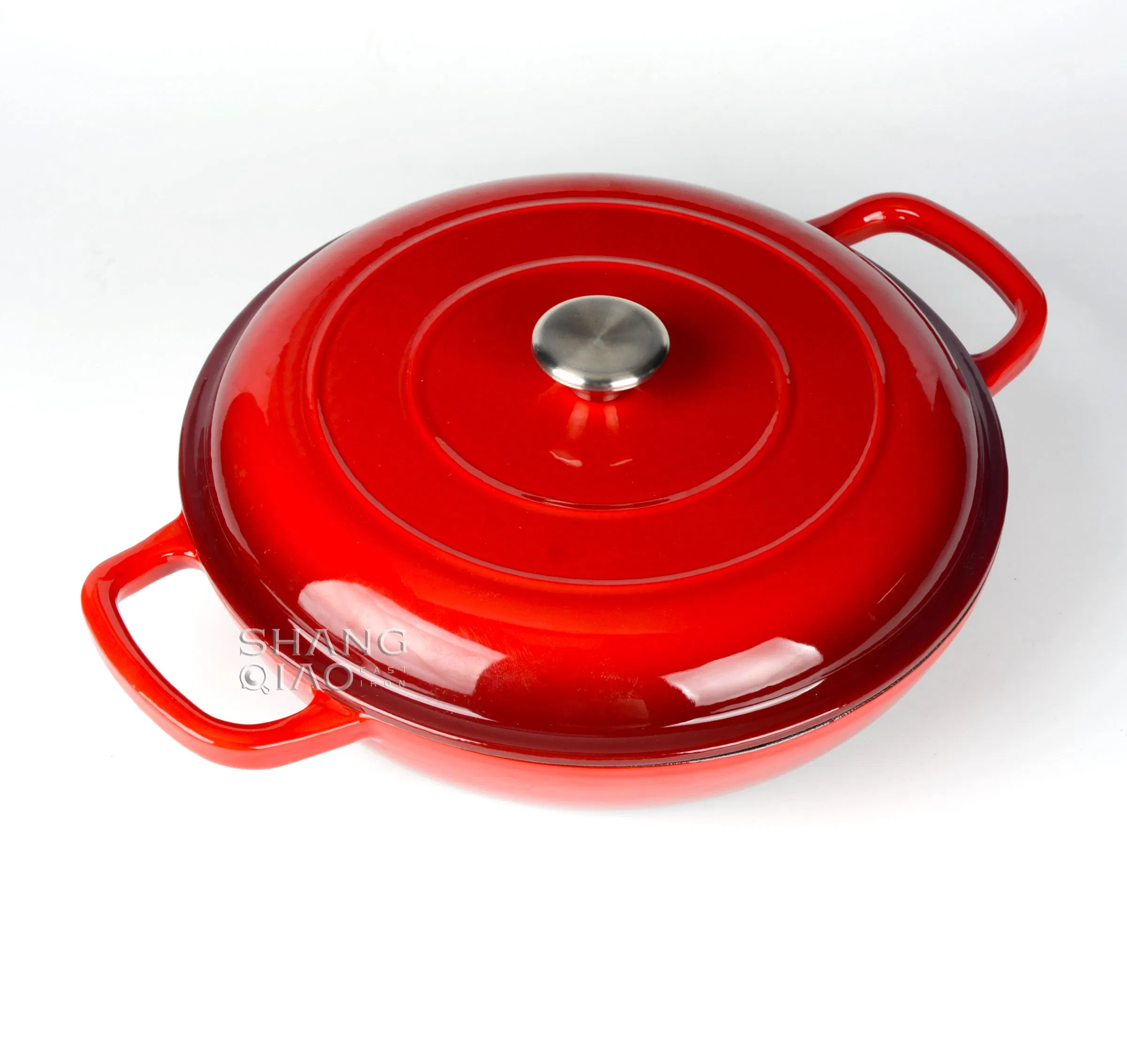 Эмалированная чугунная жаровня Dutch Oven, 30 см