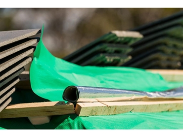 Aluminium Foil Polymer Fabric Polymer Coating Roof an Wall Sarking