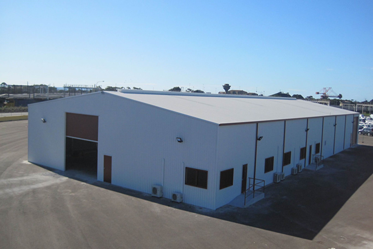 Hot Sale Prefabricated Structural Industrial Construction Steel Metal Storage Shed