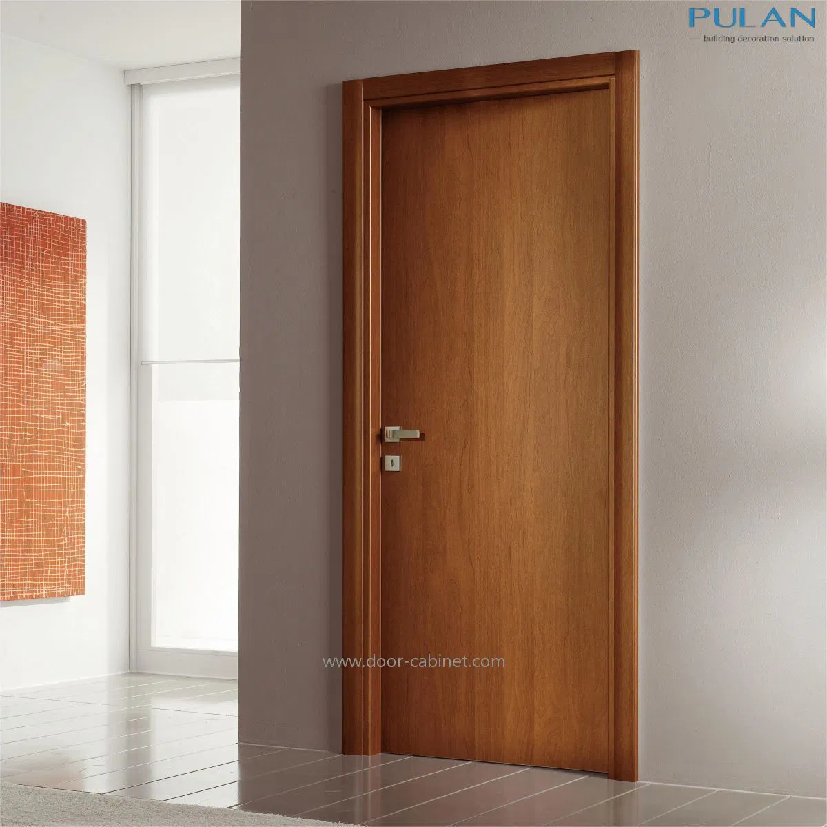 Sleek Solid Core Veneer Interior Door for Modern Spaces