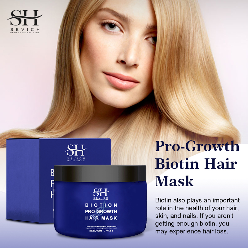 Smooths Frizzy Repairs Damage Anti Hair Loss Keratin Biotin Hair Treatments Mask