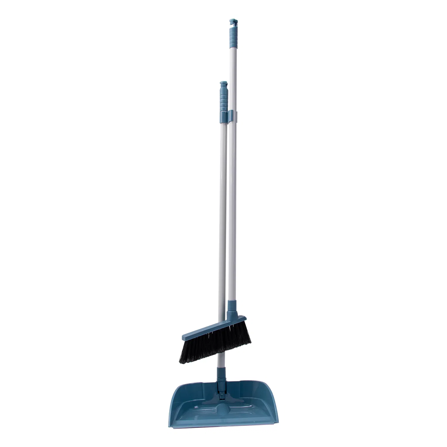 Broom Dustpan Combo Telescopic Long Handle Folding Windproof Broom and Dustpan Set Dust Broom