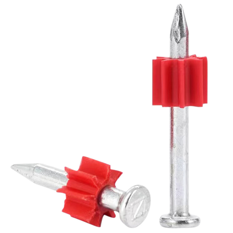 Wholesale Steel Drive Pin Shooting Nail with Plastic Washer Gas Pin Nails