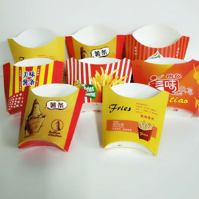 High Quality Takeout Paper Food Packaging Kraft Container Fast Wholesale Disposable Takeaway Box