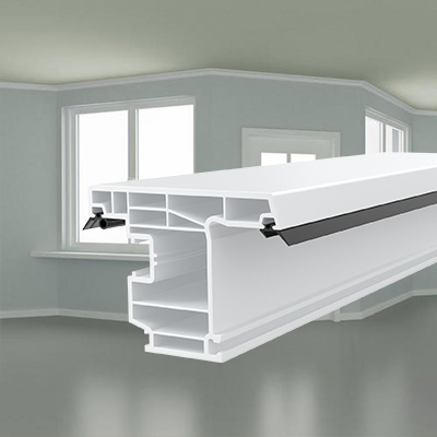 Plastic Profile Casement Window Frame UPVC Profile for Manufacturer