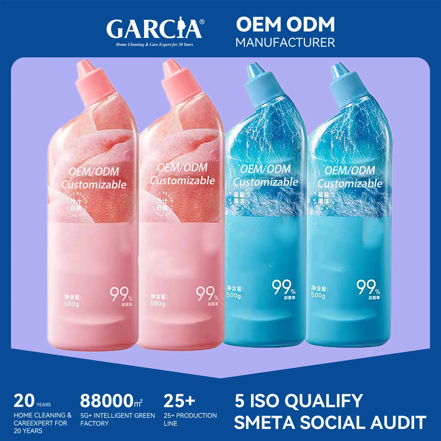 Non-Bleach Toilet Cleaner for Strong Urine Odor Removal