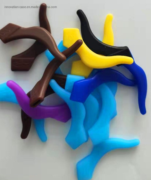 Lightweight, Anti-Sensitive and Comfortable Silicone Glasses Temple Tip Holder
