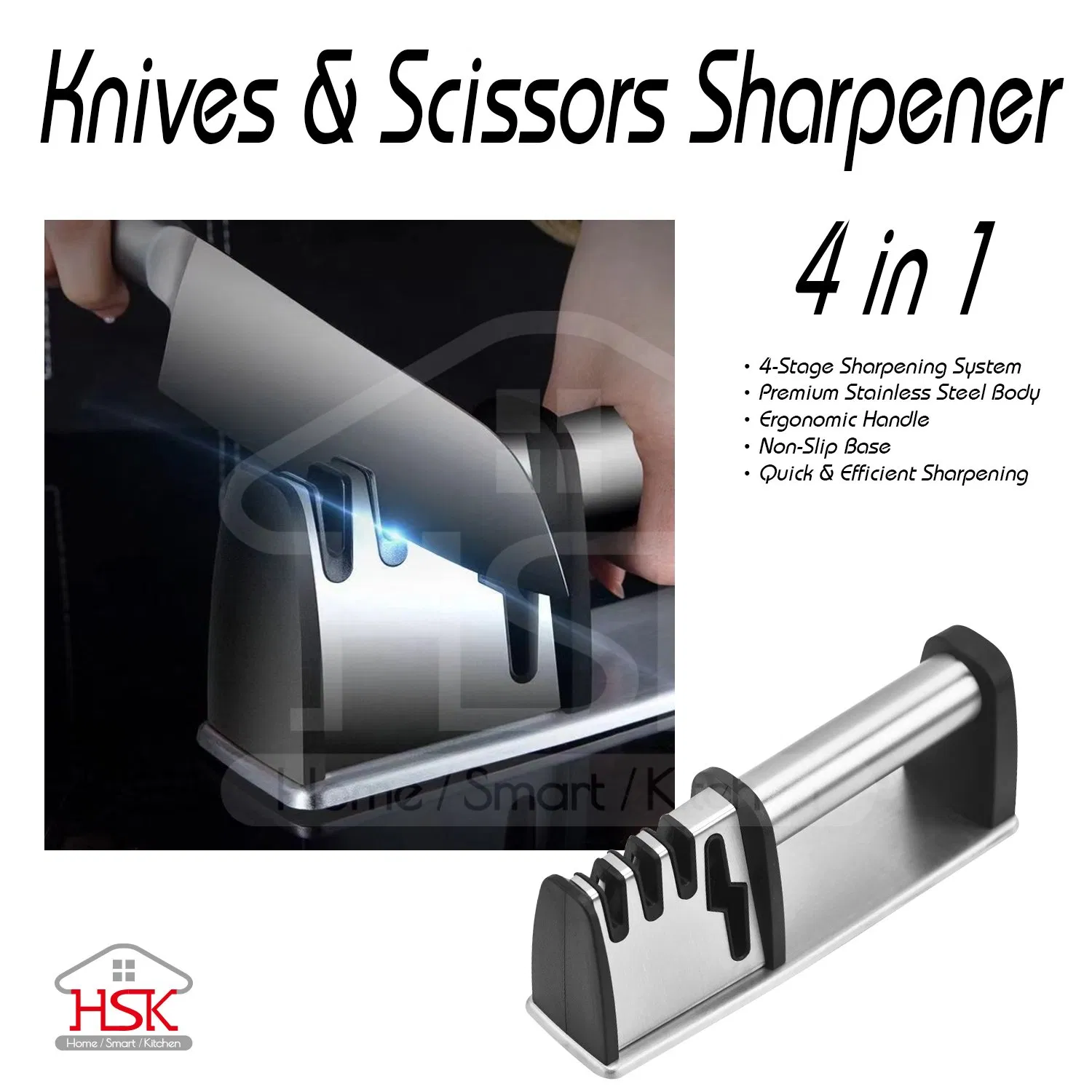 4 Stage Knife Sharpener