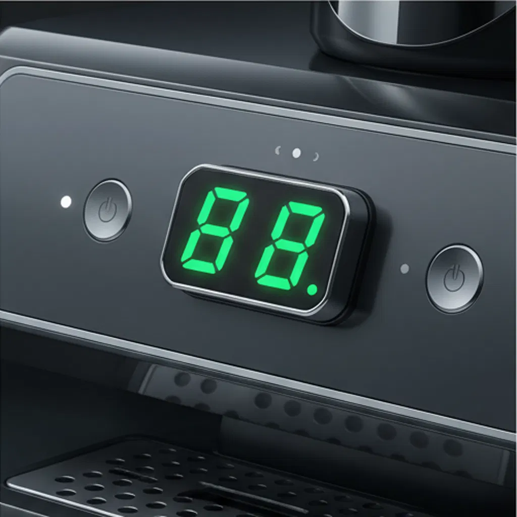 Pure Green 7 Segment LED Display for Smart Home Devices