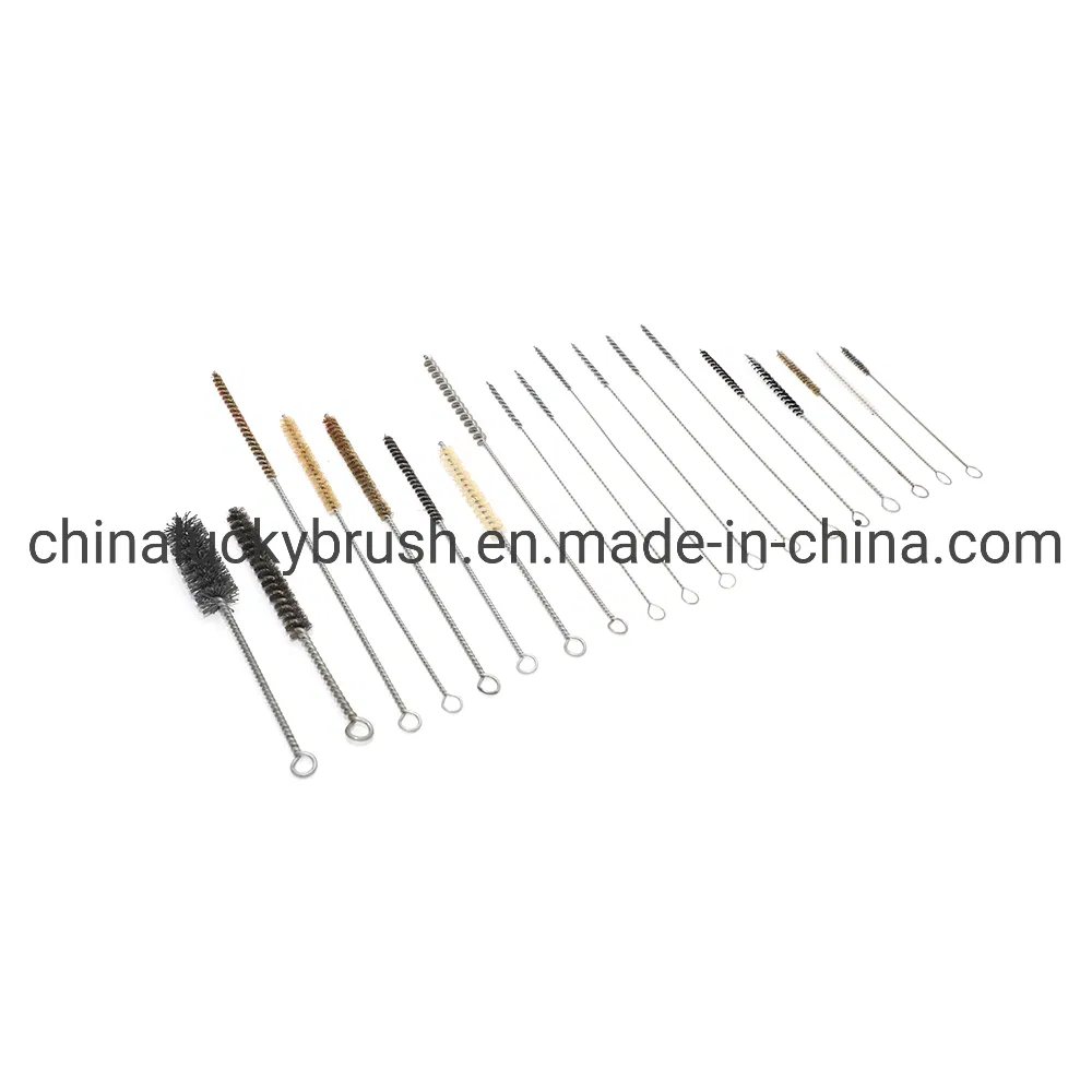 Nylon Stainless Steel Pipe Tube Brush for Cleaning Polishing (YY-753)