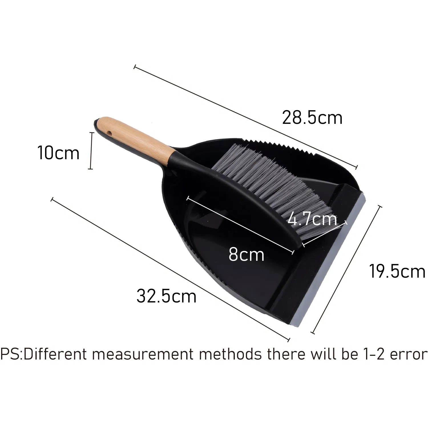 Hand Broom and Dustpan Set Mini Sweeping Floor Brush for Home