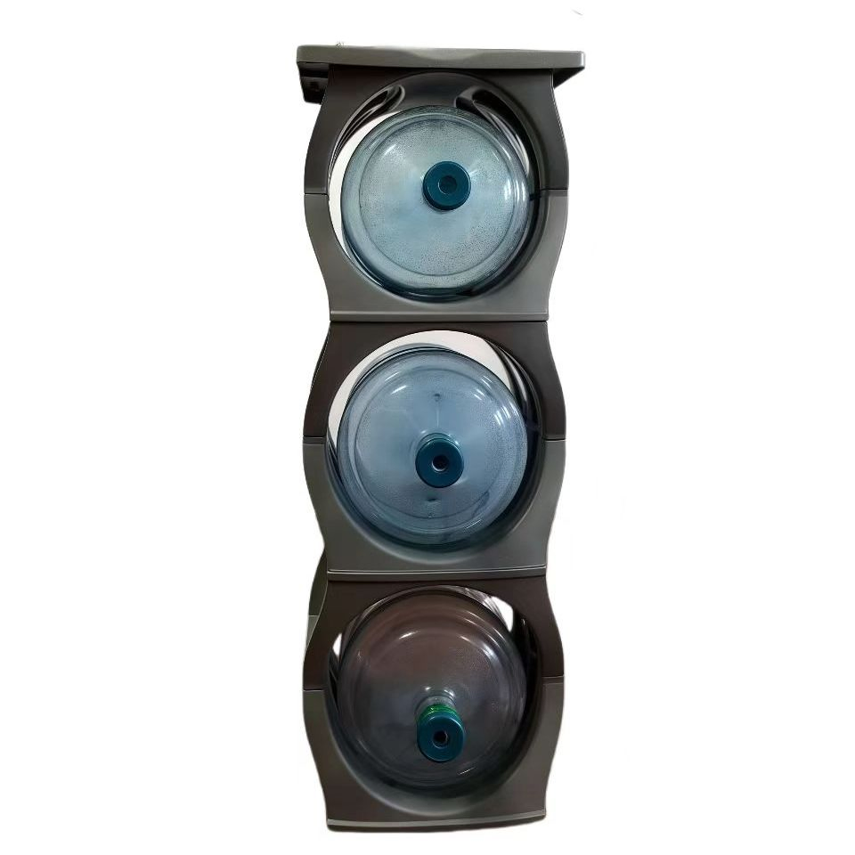 Space-Saving Water Dispenser Rack for Home and Office Use