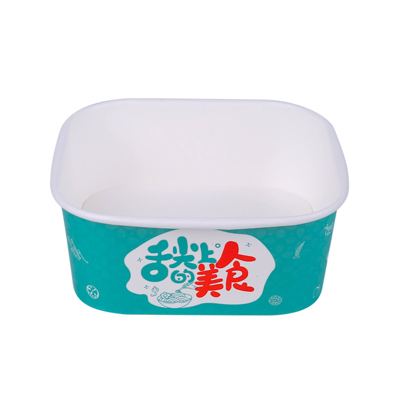 Customizable Disposable Paper Bowls, Compostable & Eco-Friendly for Takeout