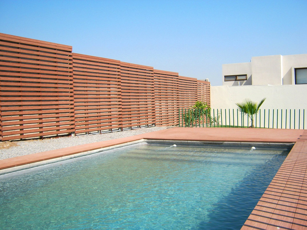 Steady Quality Manufacturer Waterproof Swimming Pool WPC Deck Flooring