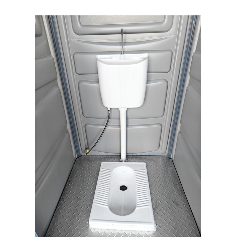 Squat Water Flush Portable Toilet Without Waste Tank