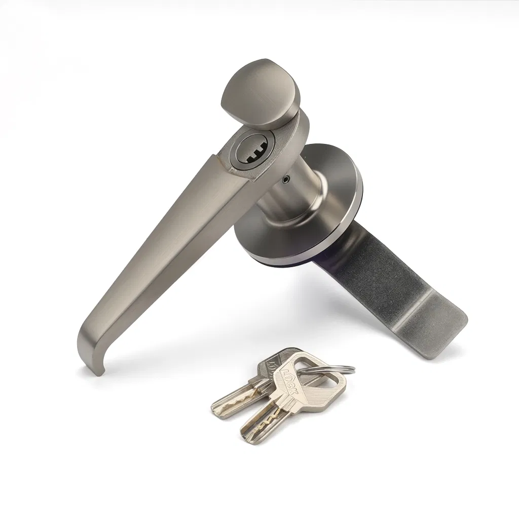 Stainless Steel Panel Mount Waterproof Handle Lock for Switchgear