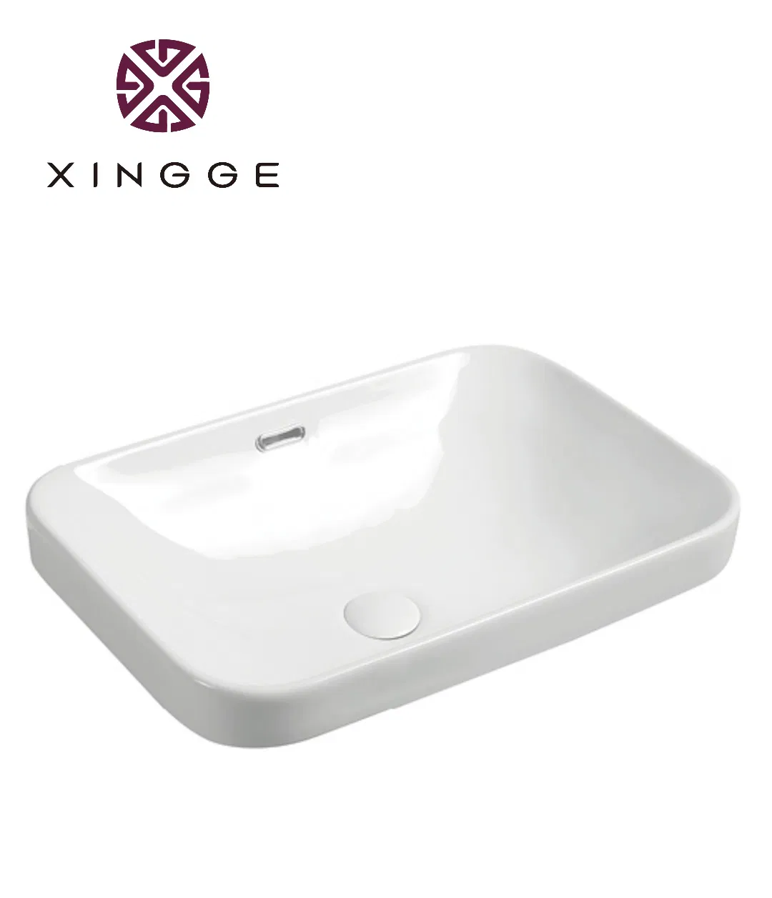 Классическая раковина для ванной из фарфора