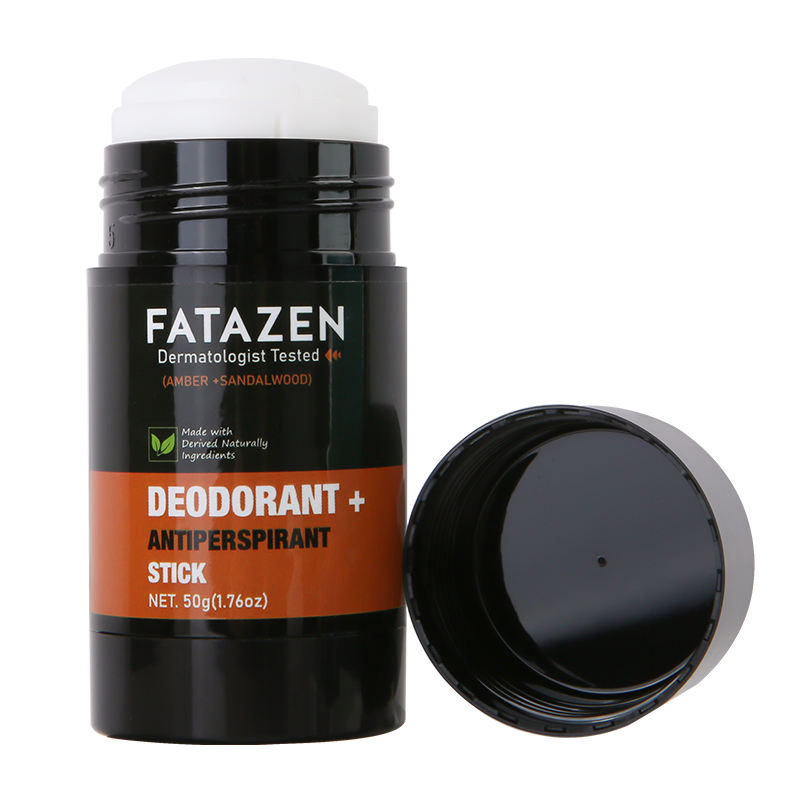 Temu Wholesale Products Herbal Deodorant Antiperspirant Stick OEM Natural Vegan Sandal Amber Sweat Odor Balm Deodorant Stick