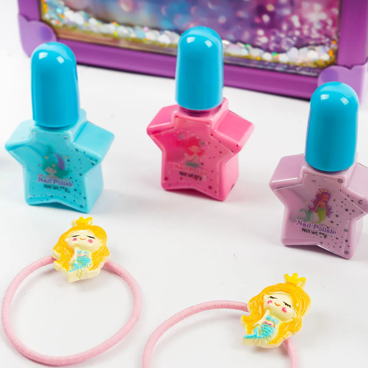 Colorful Kids Makeup Kits with Safe Non-Toxic Ingredients
