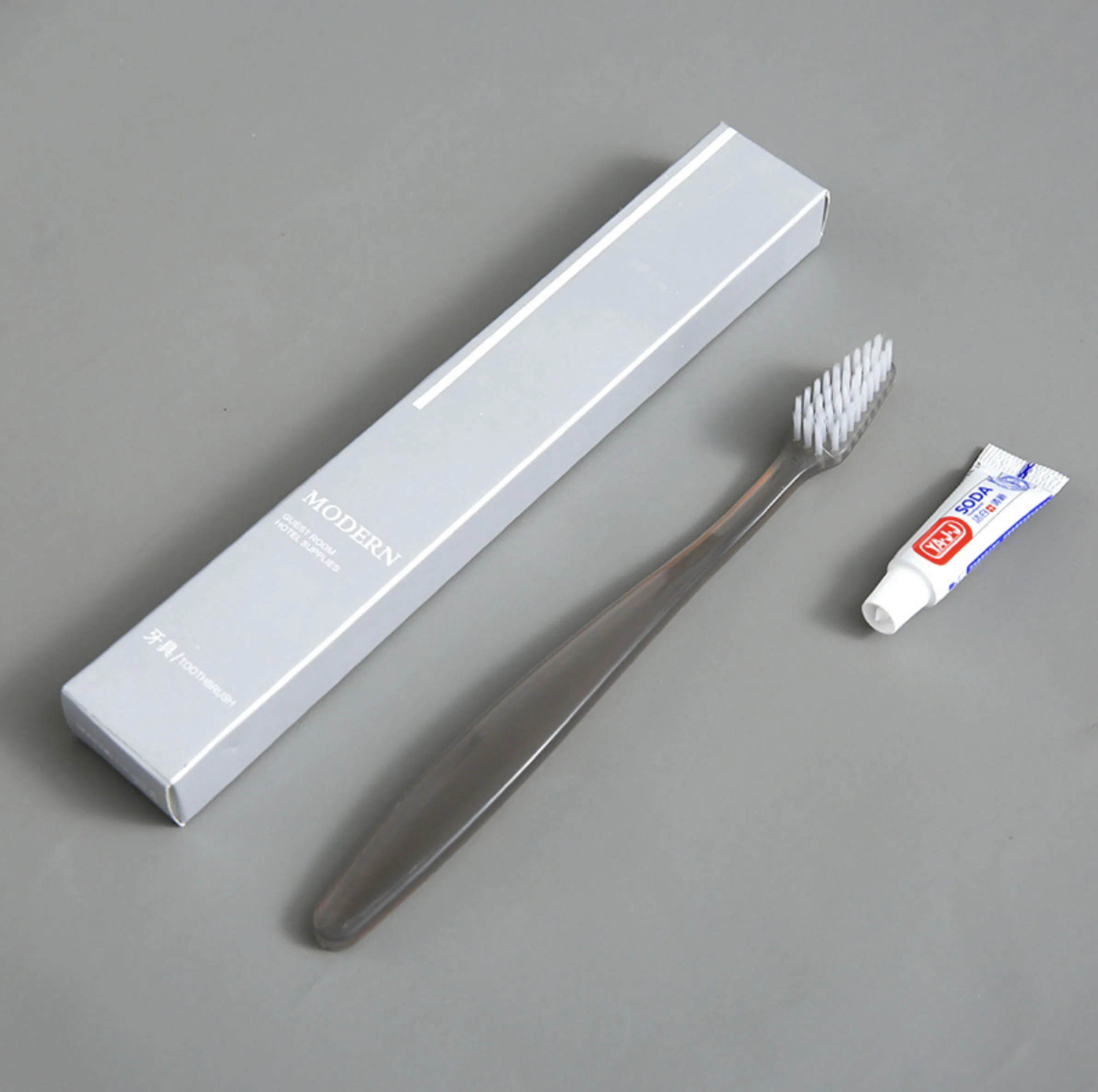 Hotel Amenities in Silver Cardboard Paper Box Packaging