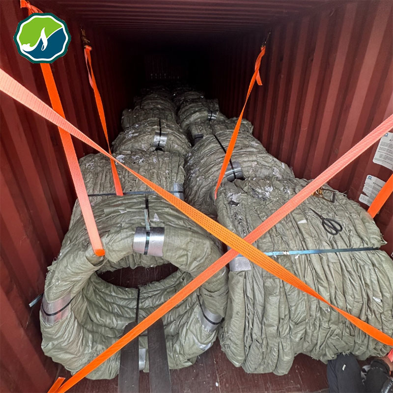 Ukraine Egoza Razor Concertina Coil Wire Factory Bto-16 1100mm 7cipls 35-37kg Fast Delivery