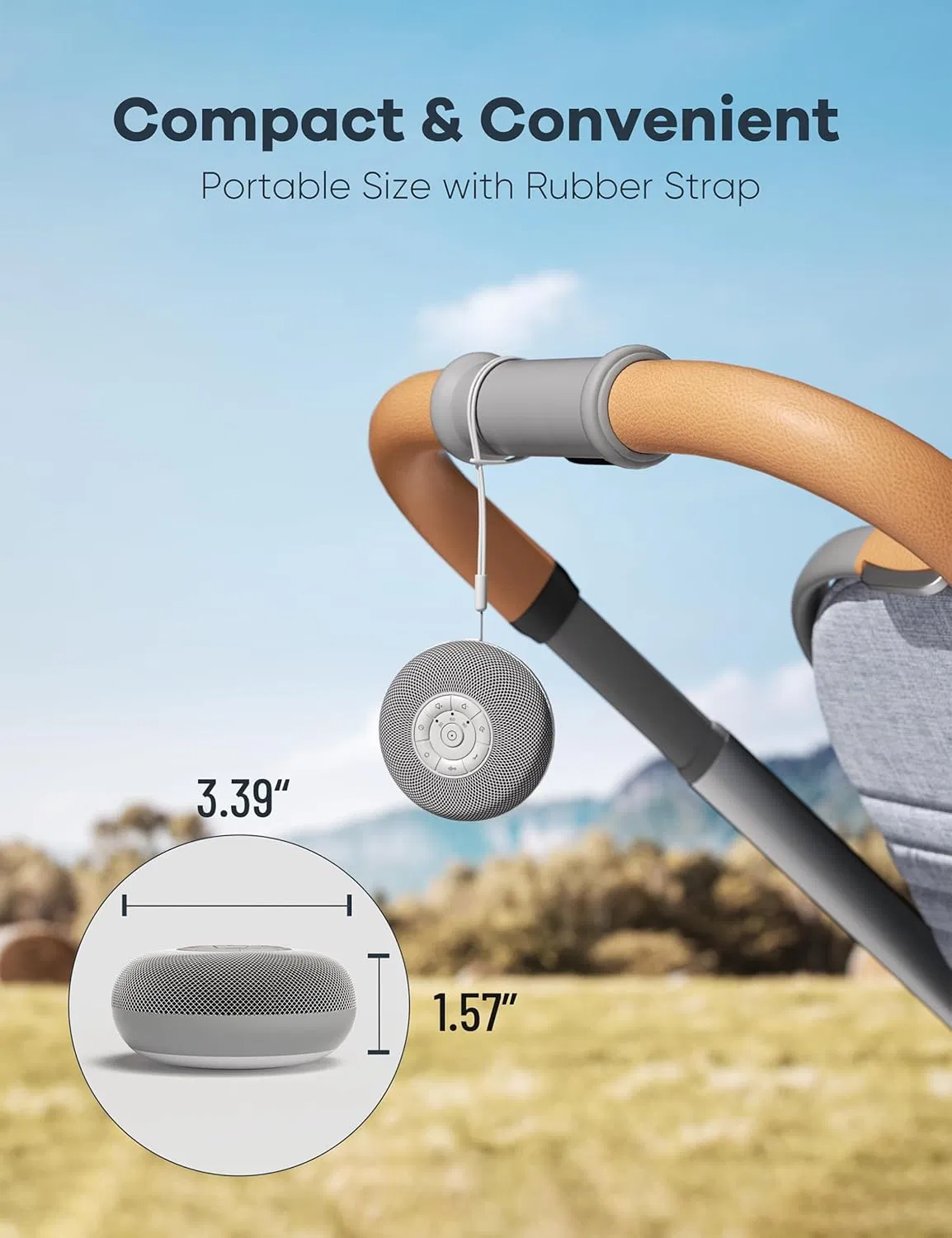 Детская звуковая машина с белым шумом TUODI