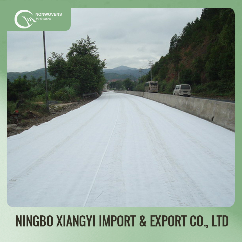 Wholesale Competitive Price Construction Material Fabric Polyester Nonwoven Geotextile