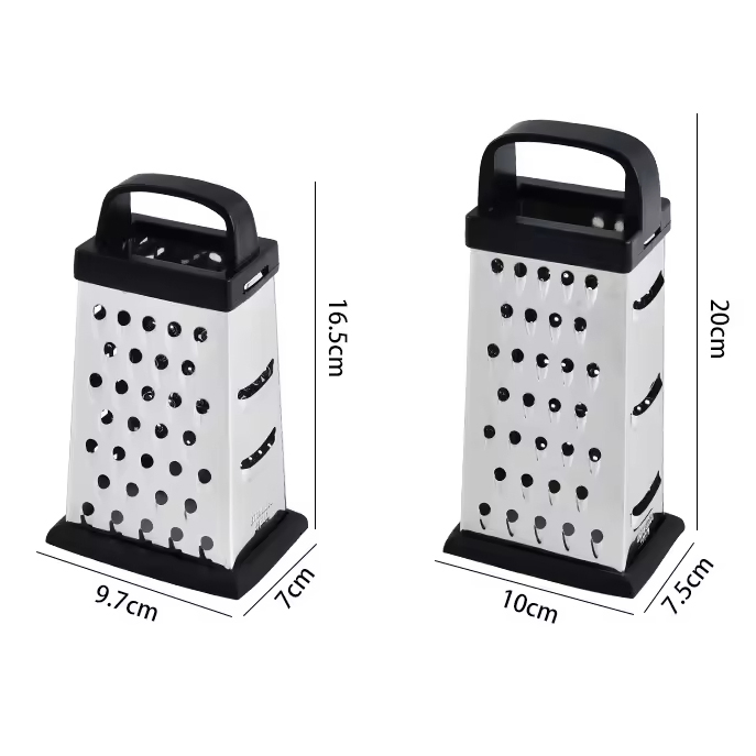 Многофункциональная тёрка для овощей и сыра из нержавеющей стали