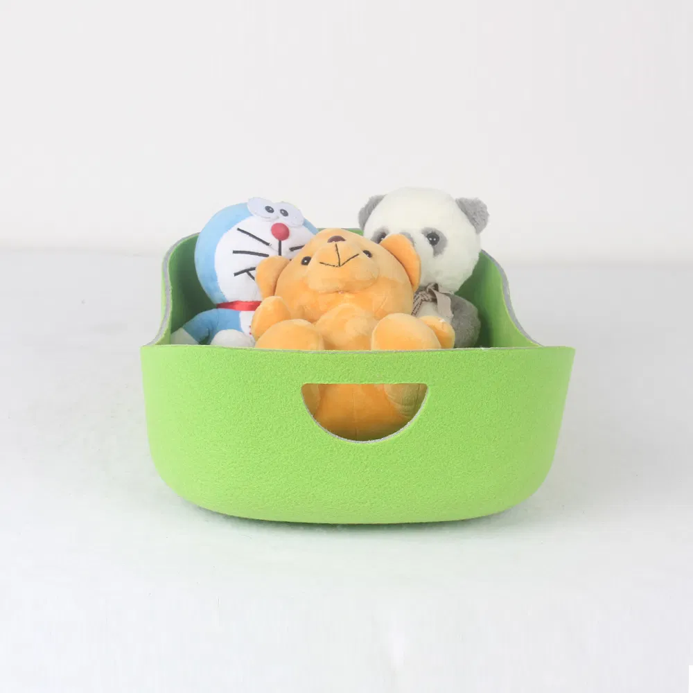 Factory Hot Sale Cloth Storage Boxes Closet Organizer Pet Felt Cereal Container for Clothes Socks