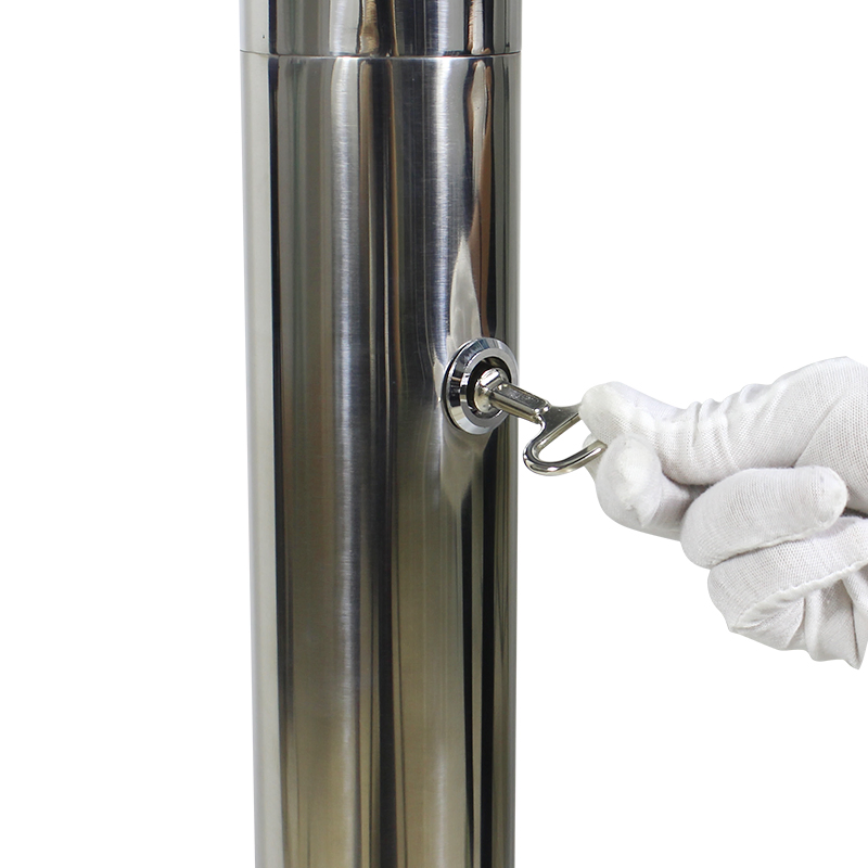 Hot Sale Hotel Outdoor Stainless Steel Heavy Base Ashtray