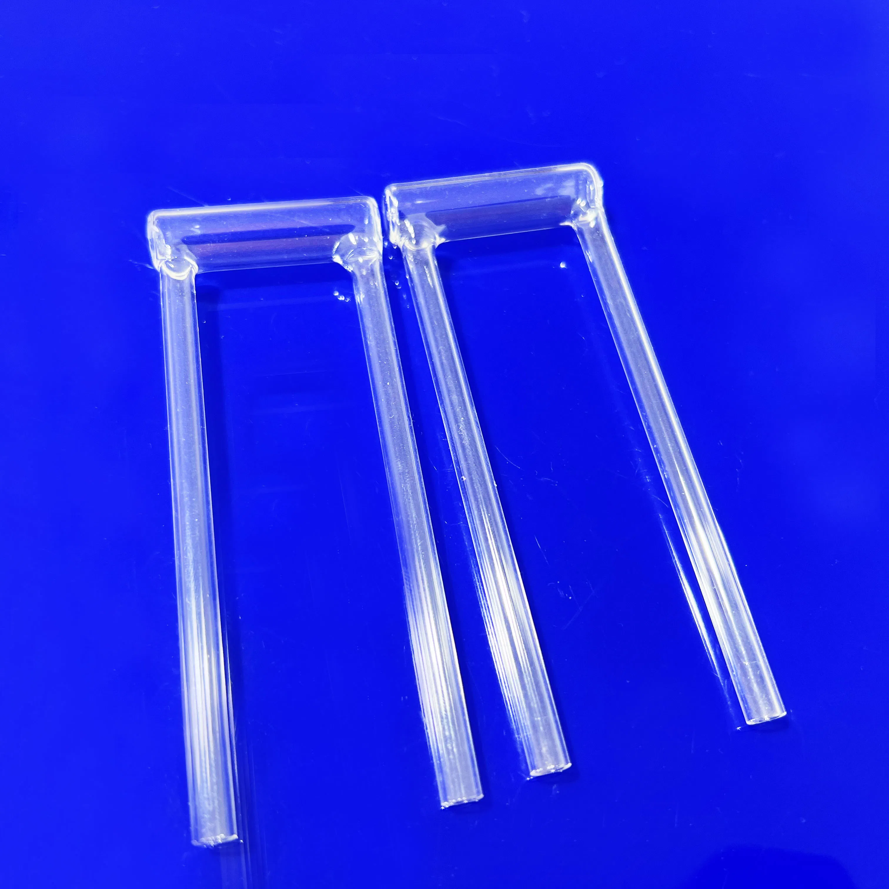 High Temperature and Corrosion Resistance U Shape Quartz Tube