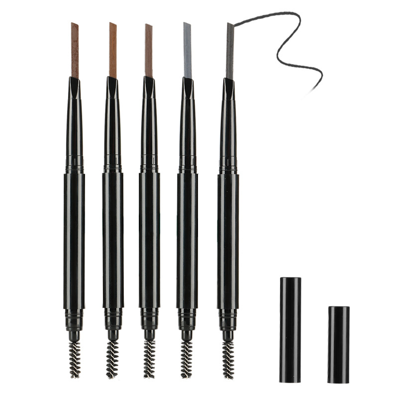 OEM Multi Functional Triangle Eyebrow Pencil with Brush