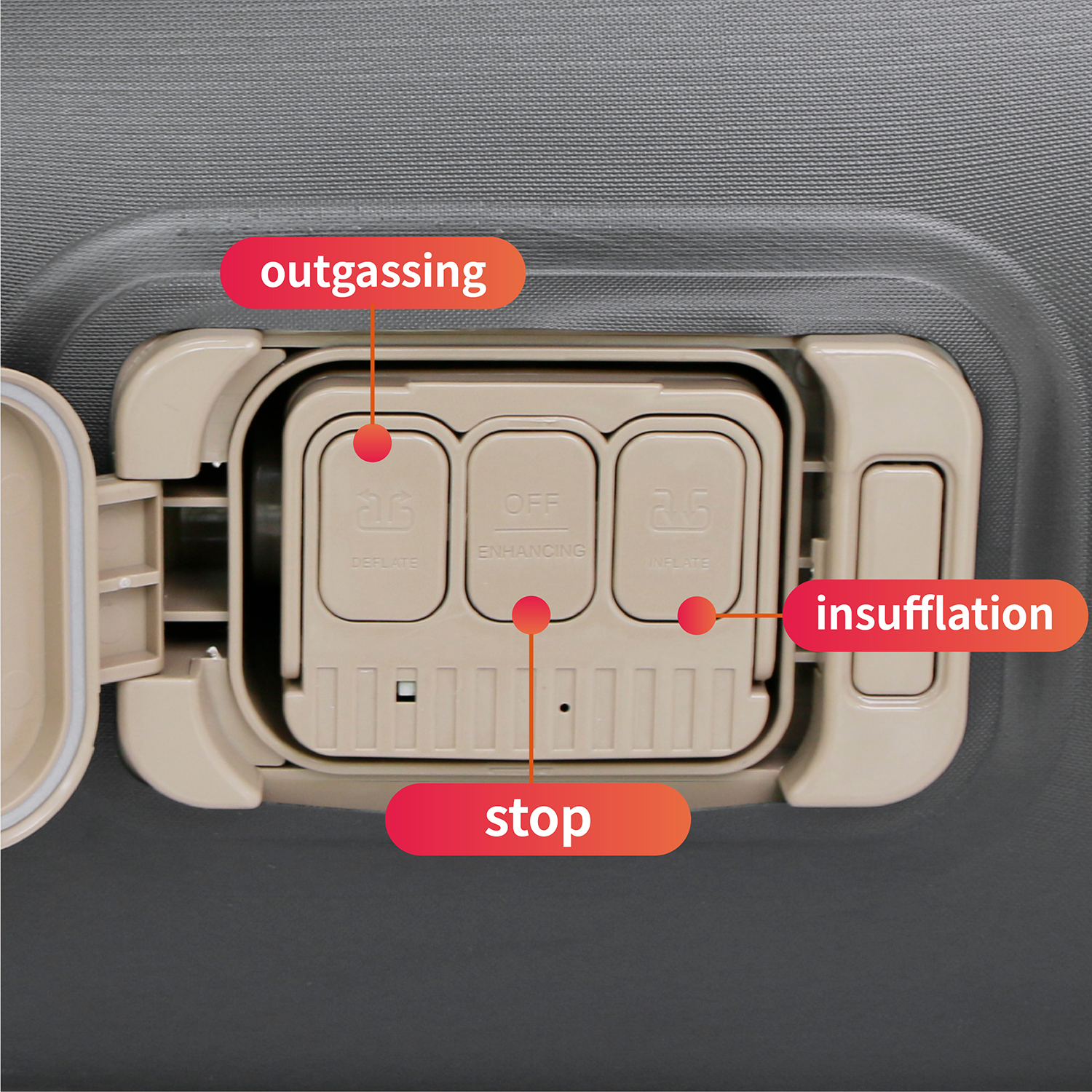 Матрас надувной автоматический со встроенным насосом портативный