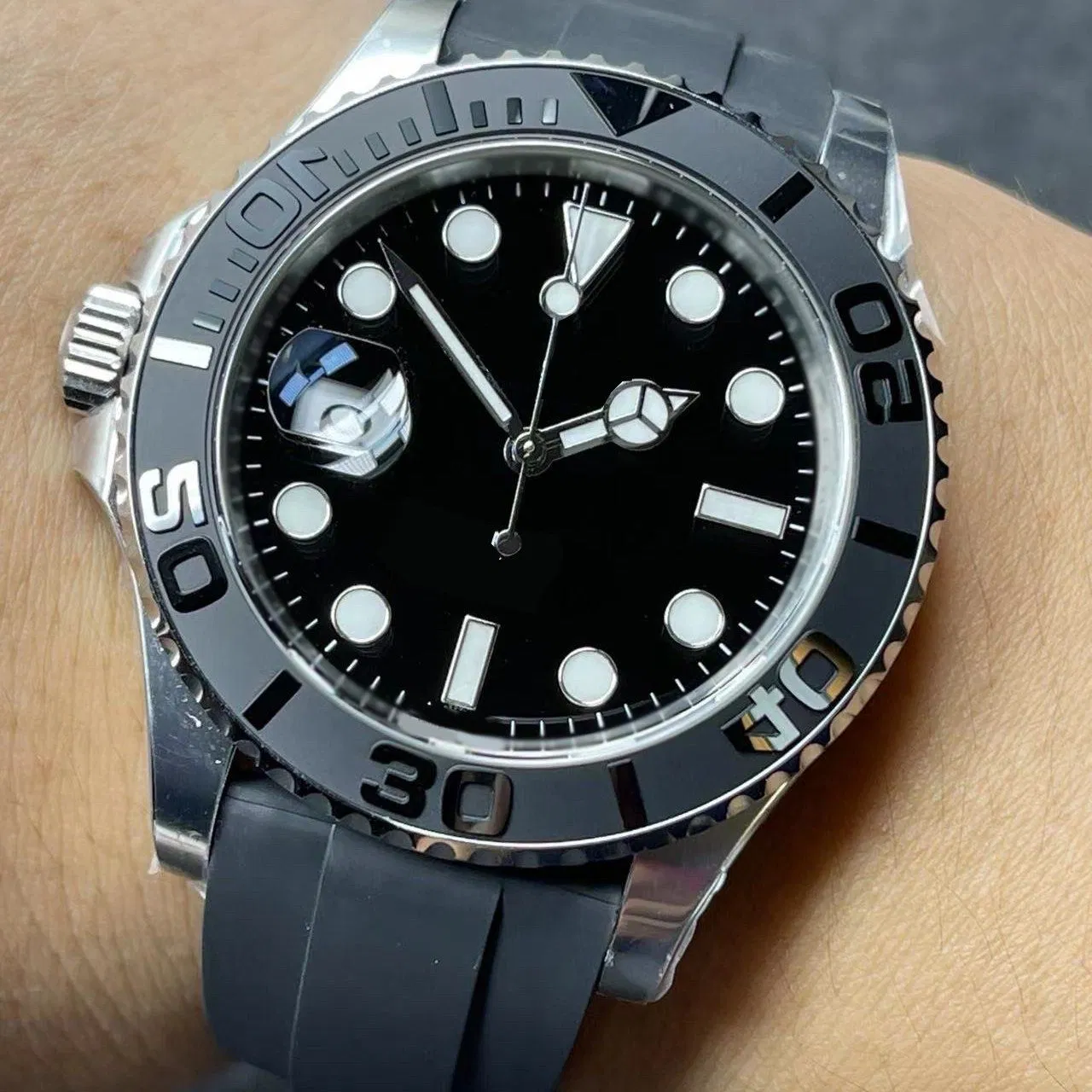 Top-Quality Luxurious High-End Custom Mechanical Watch - Fashionable Men's Brand Timepiece