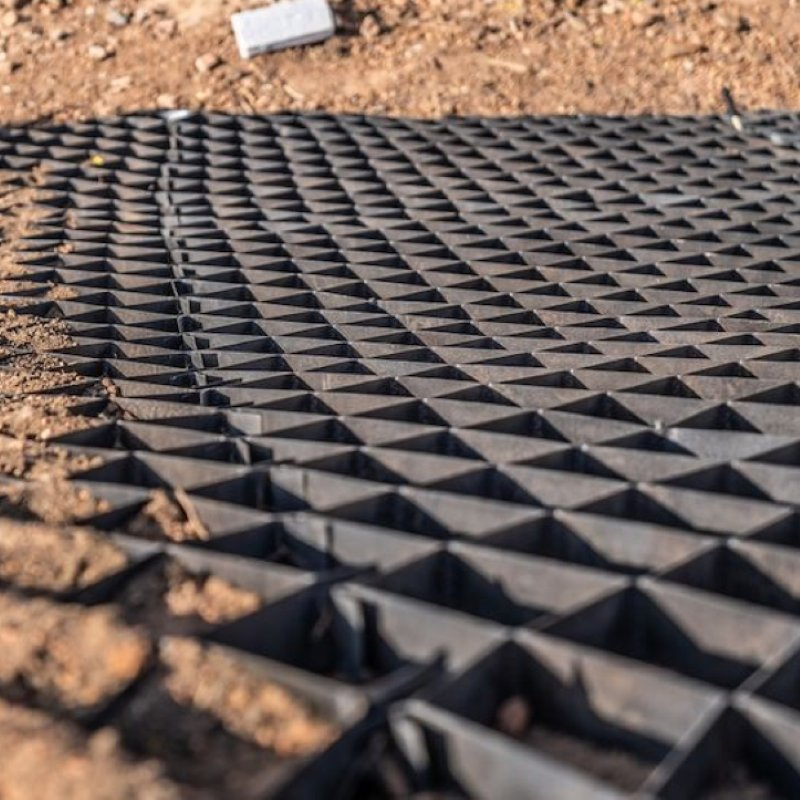 HDPE Geocell for Retaining Wall of Solid Slope of Subgrade Road