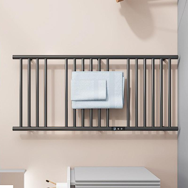 Bathroom Accessories Quality Assurance 304 Stainless Steel Bathroom Set Electric Towel Rack Heated Towel Warmer Hotel Advanced Facilities Fitting