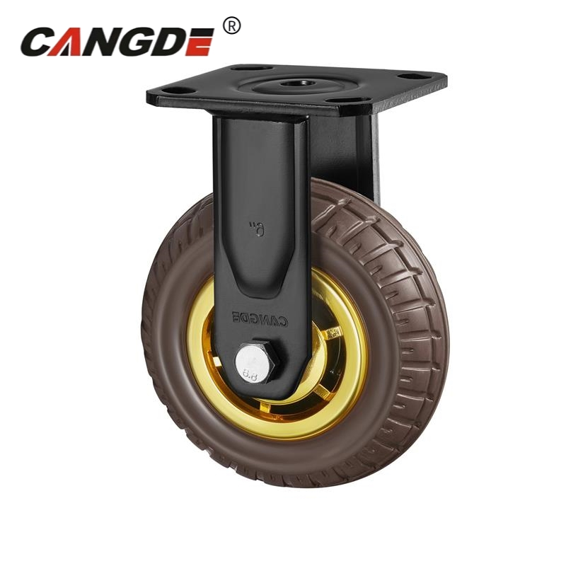 Heavy Duty Industrial Stainless Steel Caster Wheel TPR Steel Wheels Anti-Rust Trolley Castors